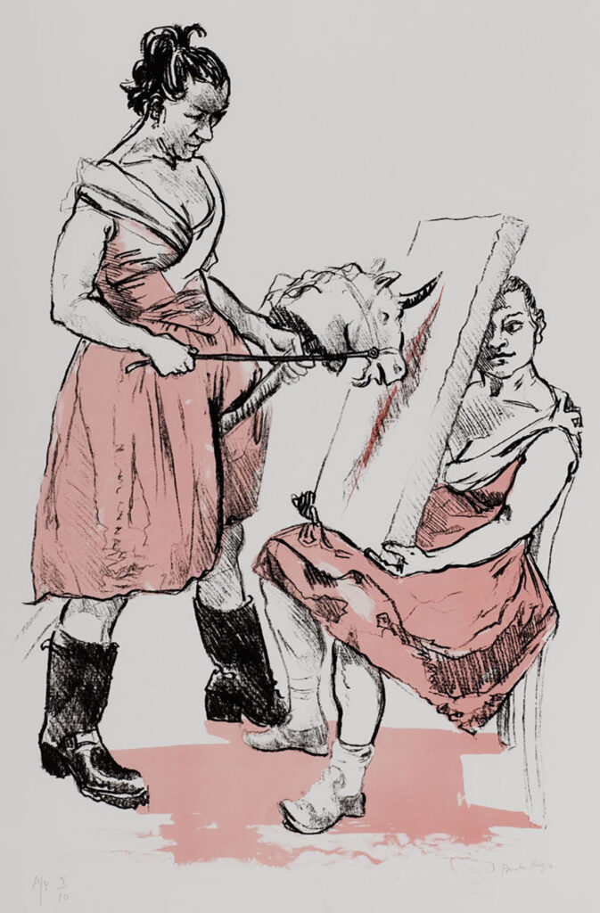 Paula Rego, Unicórnio, 2008